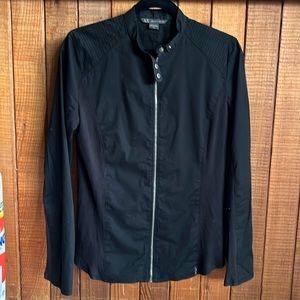 Armani exchange lightweight moto shirt